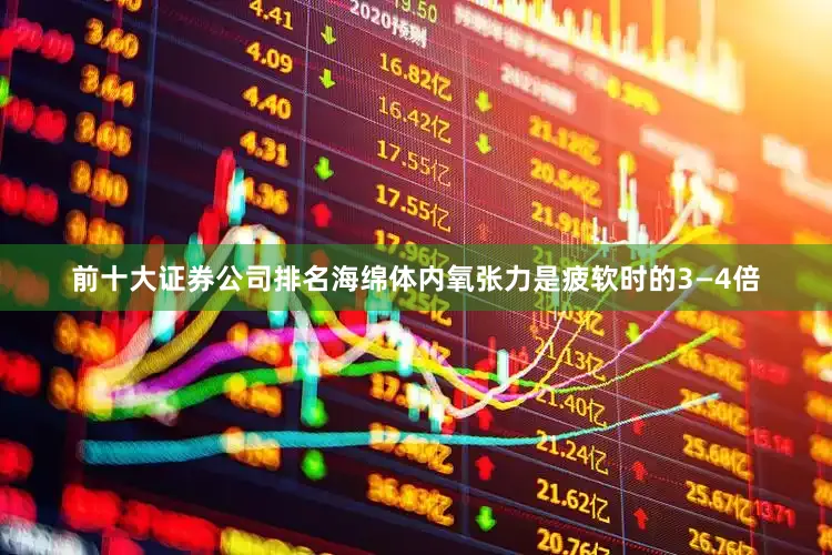 前十大证券公司排名海绵体内氧张力是疲软时的3—4倍